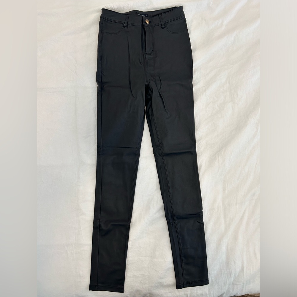 Priceless Women’s Vertigo Black Vegan Leather Pants